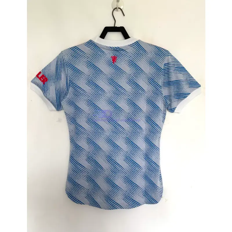 Camiseta Manchester United 2021/2022 2ª Equipación Retro Azul (EDICIÓN JUGADOR)