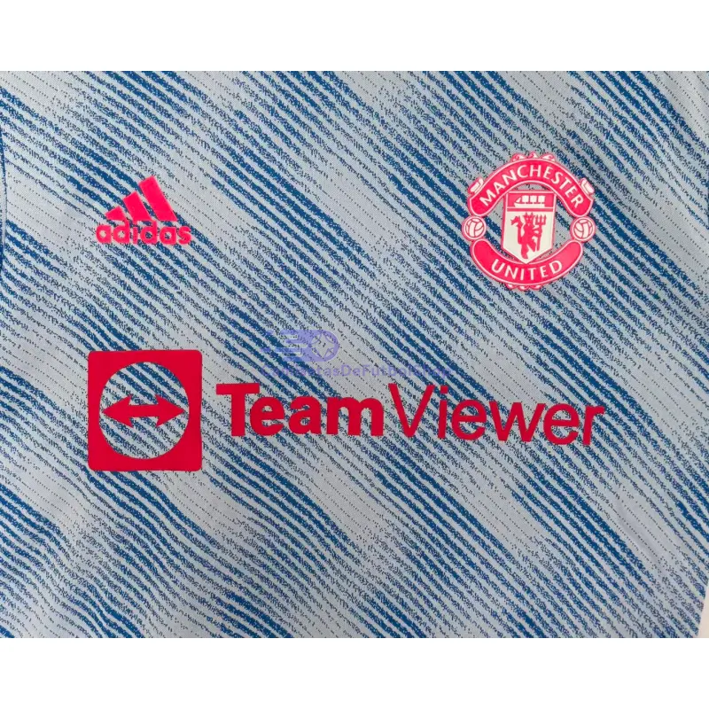 Camiseta Manchester United 2021/2022 2ª Equipación Retro Azul (EDICIÓN JUGADOR)