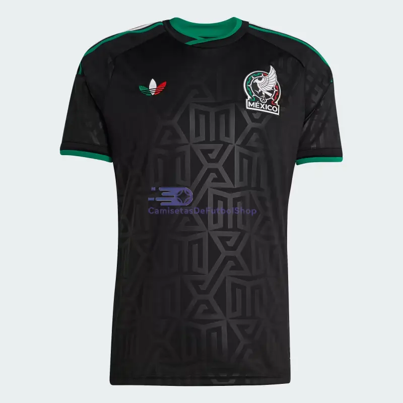 Camiseta México Mundial 2026 3ª Equipación Negro