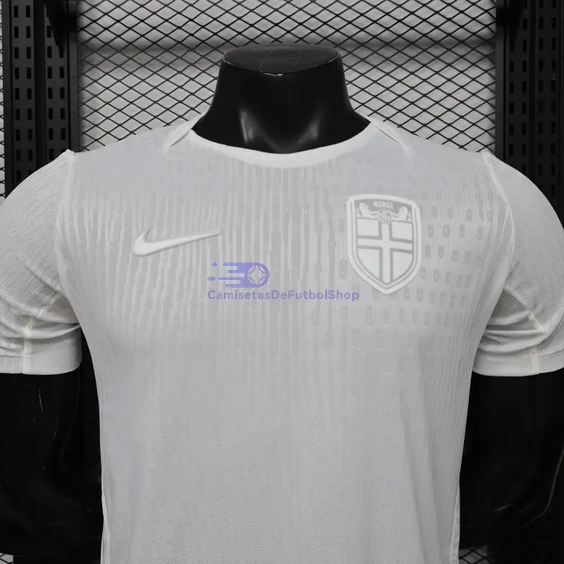 Camiseta Noruega Mundial 2026 3ª Equipación Blanco (EDICIÓN JUGADOR)