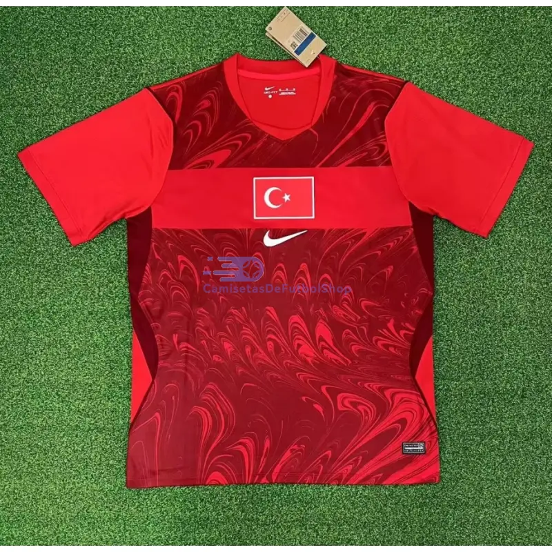 Camiseta Turquía Mundial 2026 1ª Equipación Rojo