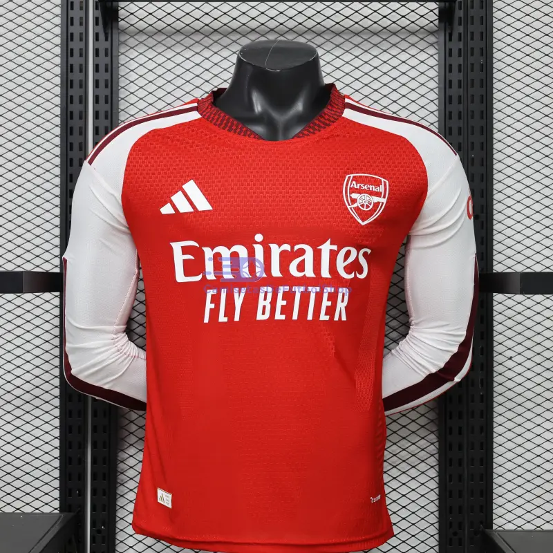Camiseta Arsenal 2026/2027 1ª Equipación ML Rojo (EDICIÓN JUGADOR)