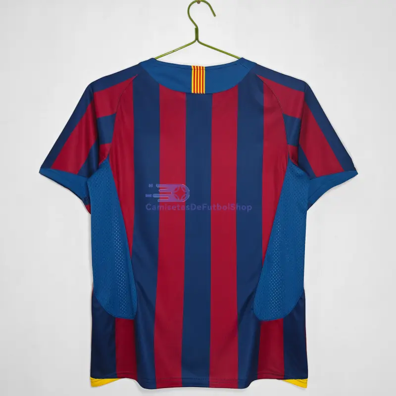 Camiseta Barcelona 1ª Equipación 2005/06 Rojo/Azul Jornada Retro