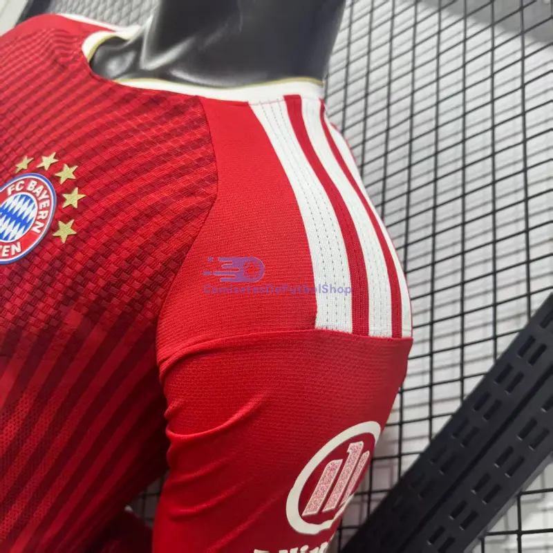 Camiseta Bayern Múnich 2026/2027 1ª Equipación ML Rojo (EDICIÓN JUGADOR)