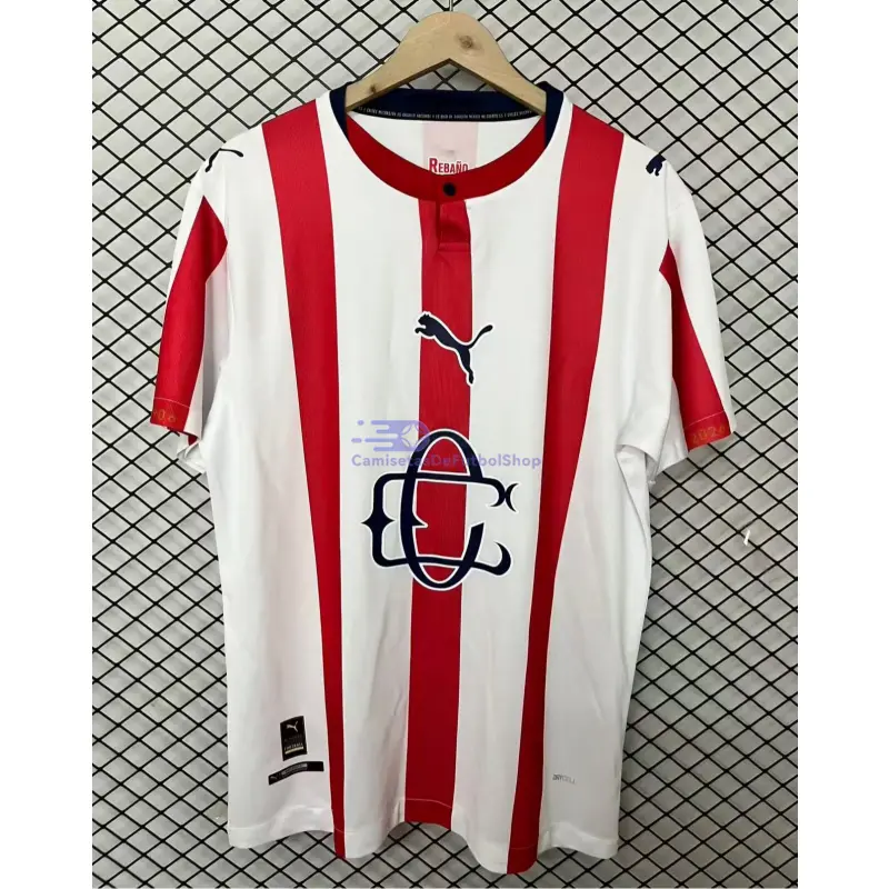Camiseta Chivas 120 Aniversario Edición 2026/2027 Rojo/Blanco