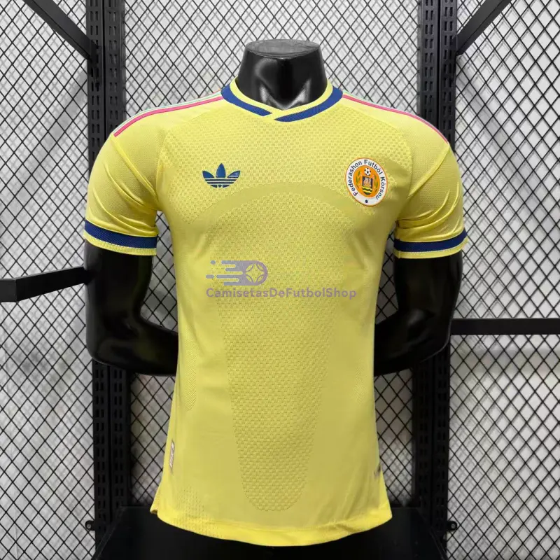 Camiseta Curacao Mundial 2026 2ª Equipación Amarillo Claro (EDICIÓN JUGADOR)
