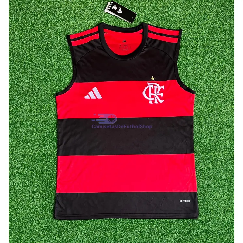 Camiseta Flamengo Sin Mangas 2026/2027 1ª Equipación Negro/Rojo