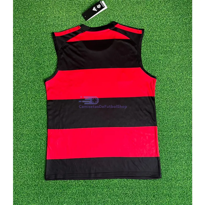 Camiseta Flamengo Sin Mangas 2026/2027 1ª Equipación Negro/Rojo