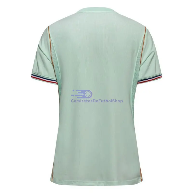 Camiseta Francia Mundial 2026 2ª Equipación Verde Menta Mujer
