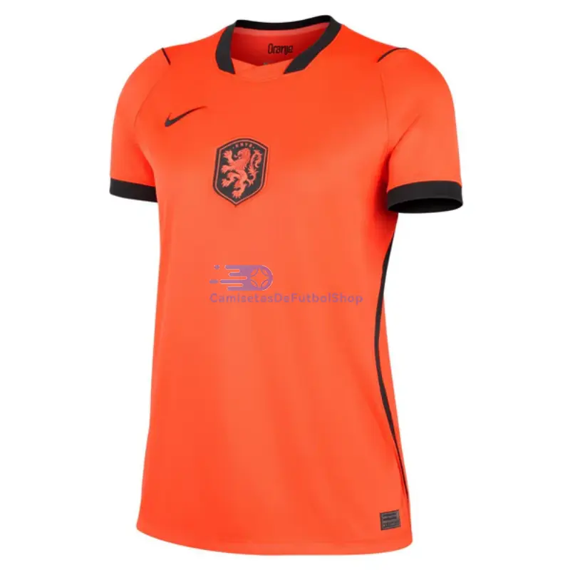 Camiseta Holanda Mundial 2026 1ª Equipación Naranja Mujer