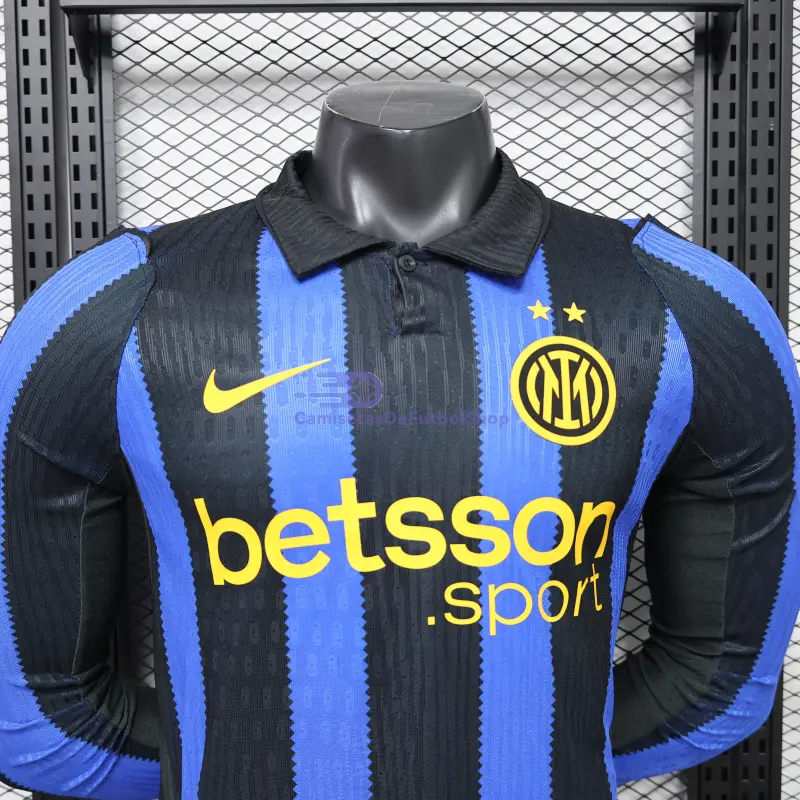 Camiseta Inter de Milan 2026/2027 1ª Equipación ML Azul/Negro (EDICIÓN JUGADOR)