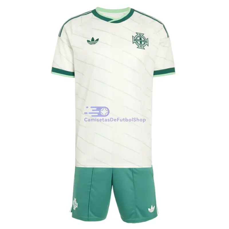 Camiseta Irlanda del Norte 2026 1ª Equipación Mundial Verde Niño Kit