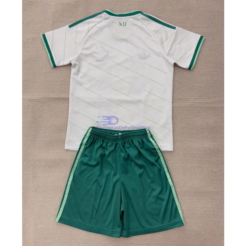 Camiseta Irlanda del Norte 2026 1ª Equipación Mundial Verde Niño Kit