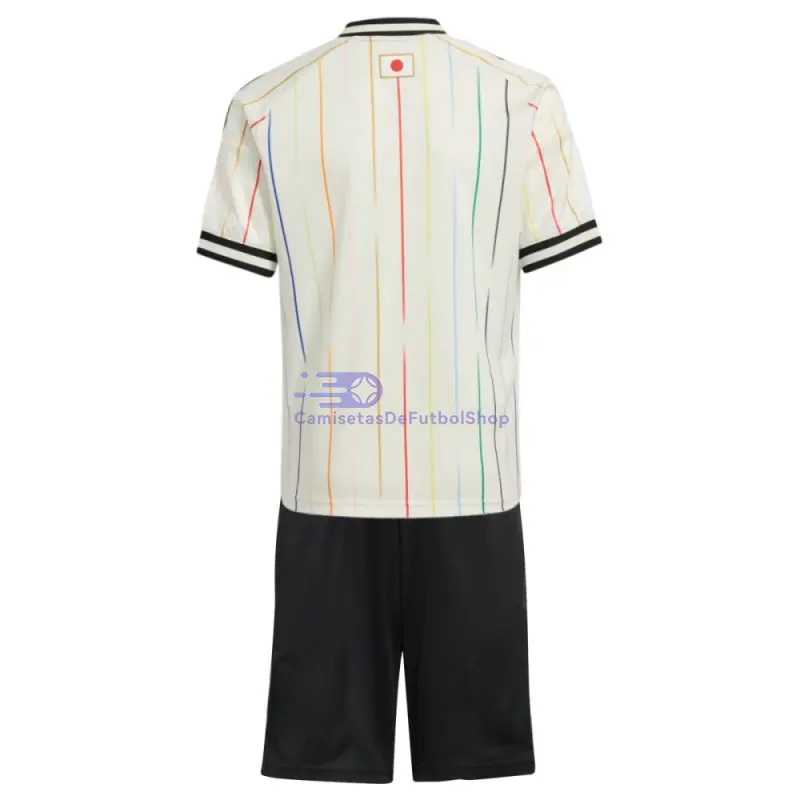 Camiseta Japón Mundial 2026 2ª Equipación Blanco Niño Kit