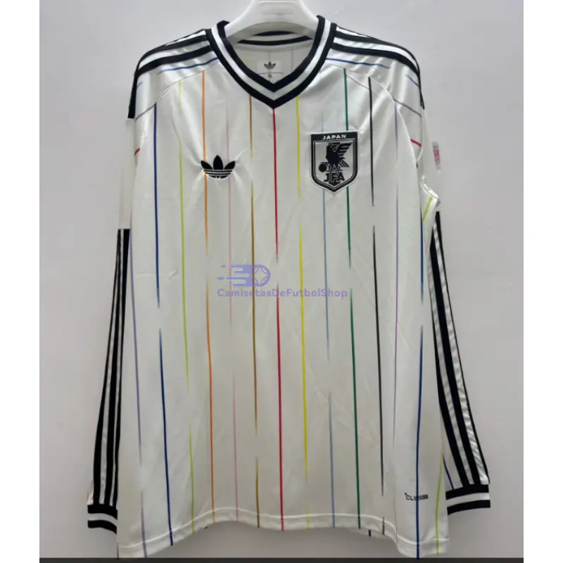 Camiseta Japón Mundial 2026 2ª Equipación ML Blanco