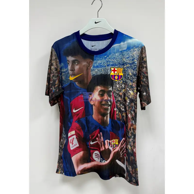 Camiseta Lamine Yamal 10 Barcelona 2026/2027 Edición Especial Multicolor (EDICIÓN JUGADOR)