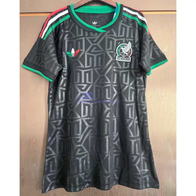 Camiseta México Mundial 2026 3ª Equipación Negro Mujer