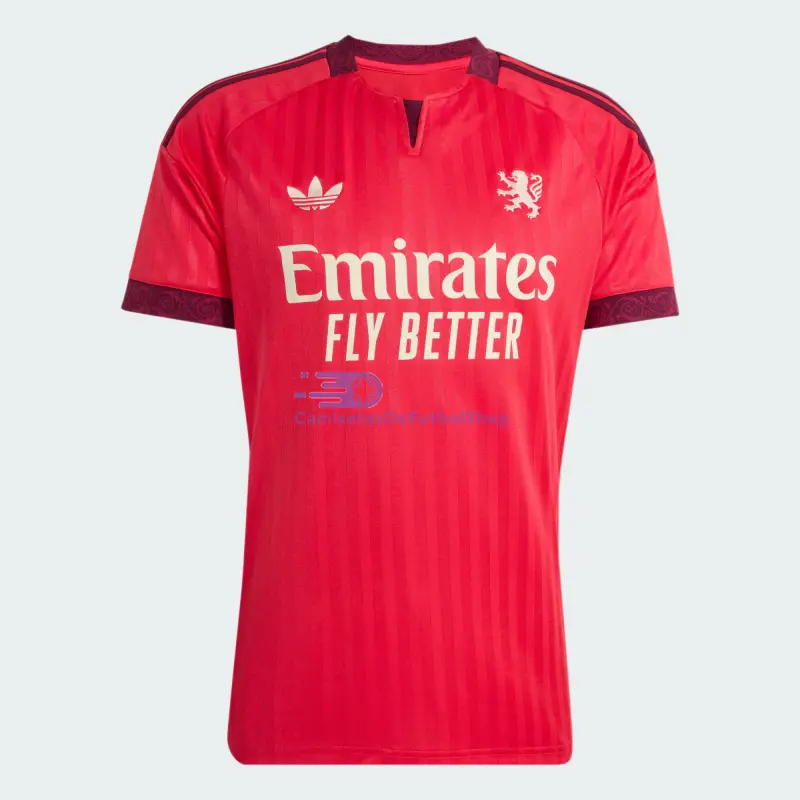 Camiseta Olympique De Lyon 2026/2027 2ª Equipación Rojo