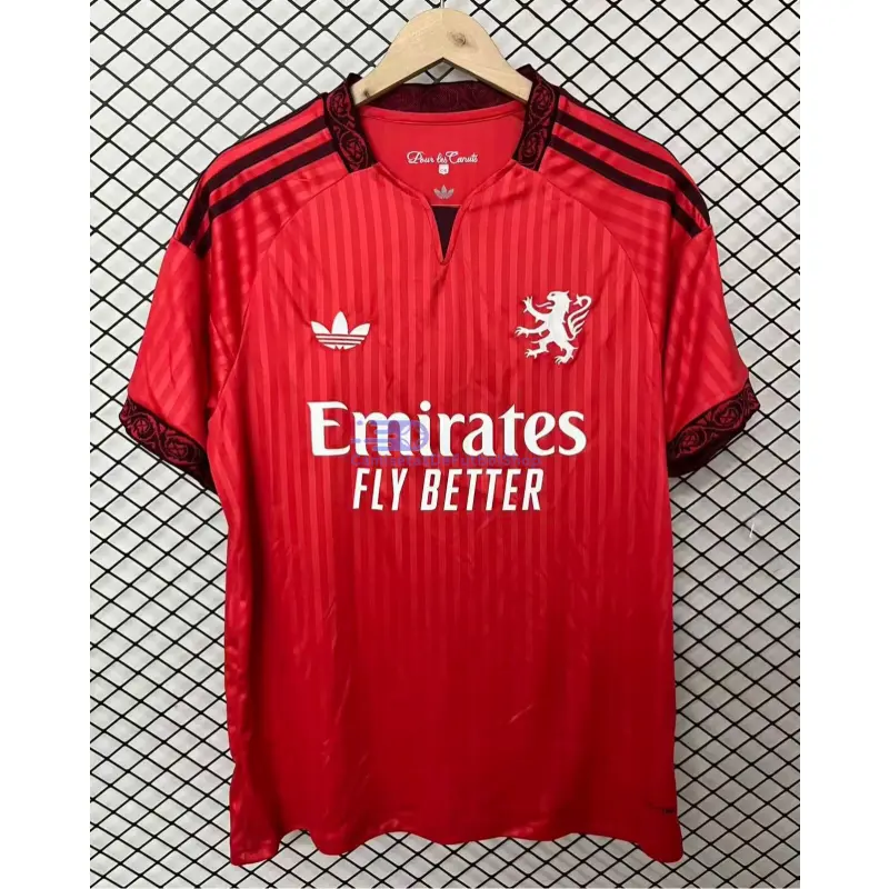 Camiseta Olympique De Lyon 2026/2027 2ª Equipación Rojo