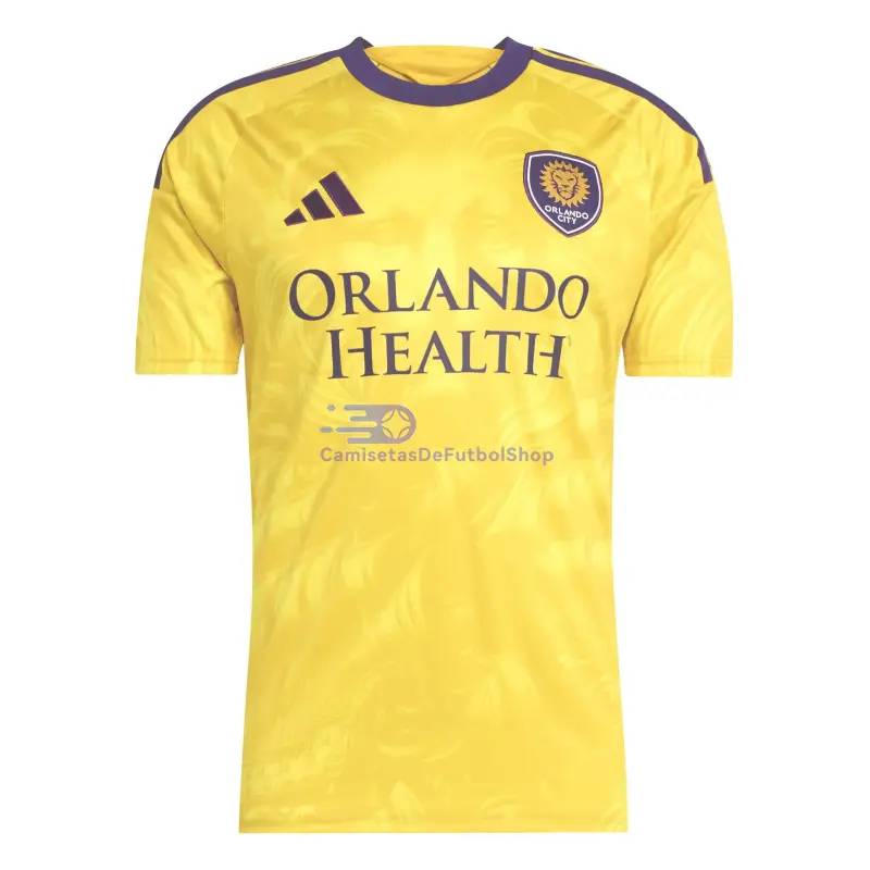 Camiseta Orlando City 2026/2027 2ª Equipación Amarillo