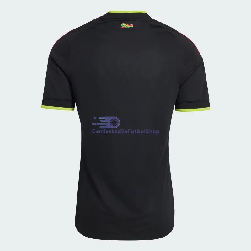 Camiseta Perú Mundial 2026 2ª Equipación Negro
