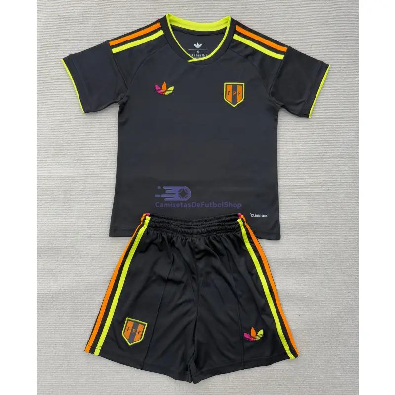 Camiseta Perú Mundial 2026 2ª Equipación Negro