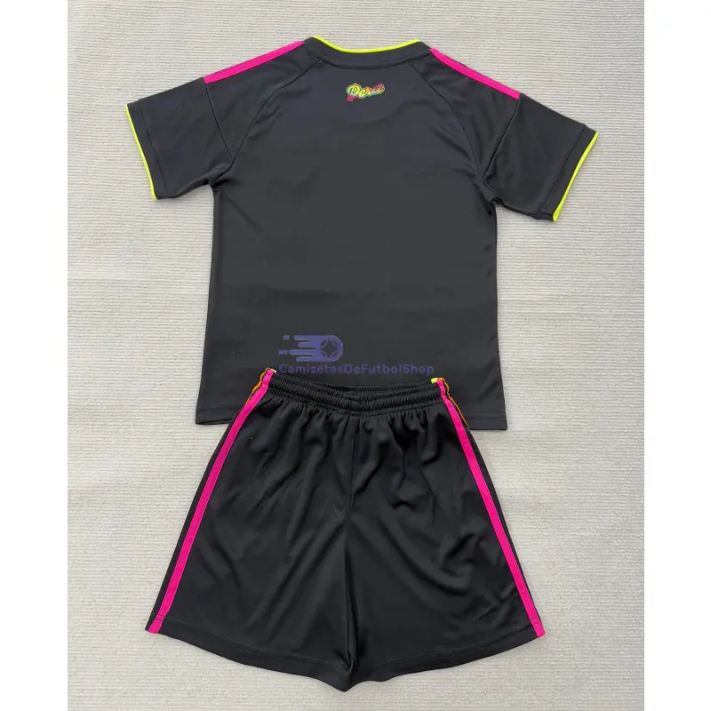 Camiseta Perú Mundial 2026 2ª Equipación Negro