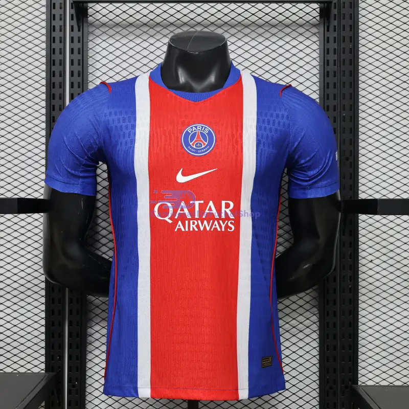 Camiseta PSG 2026/2027 1ª Equipación Azul/Rojo (EDICIÓN JUGADOR)