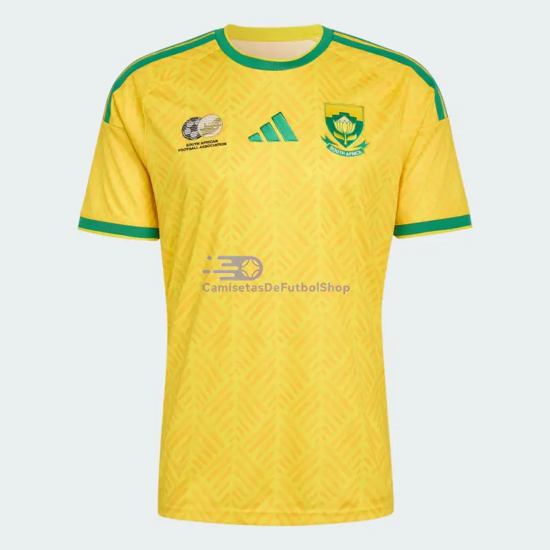 Camiseta Sudáfrica Mundial 2026 1ª Equipación Amarillo