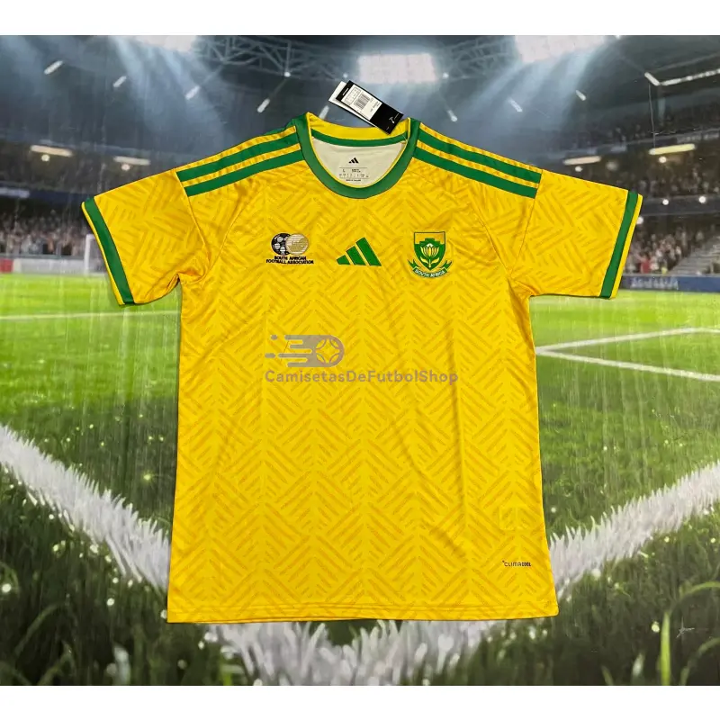 Camiseta Sudáfrica Mundial 2026 1ª Equipación Amarillo