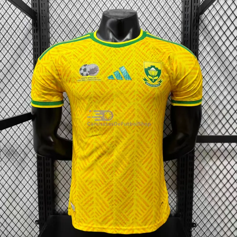 Camiseta Sudáfrica Mundial 2026 1ª Equipación Amarillo (EDICIÓN JUGADOR)