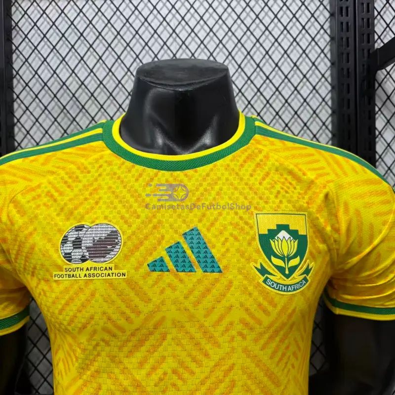 Camiseta Sudáfrica Mundial 2026 1ª Equipación Amarillo (EDICIÓN JUGADOR)