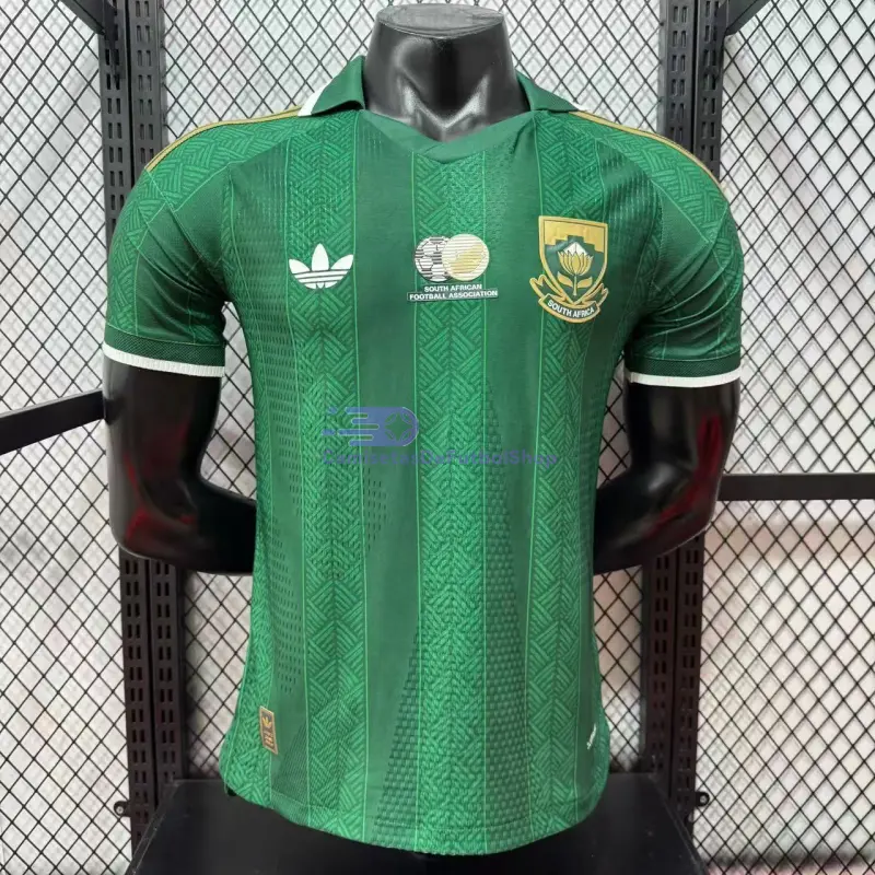 Camiseta Sudáfrica Mundial 2026 2ª Equipación Verde (EDICIÓN JUGADOR)