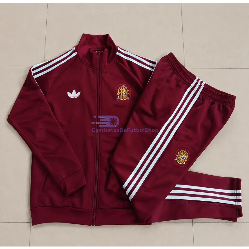 Chandal España 2026 Niño Rojo