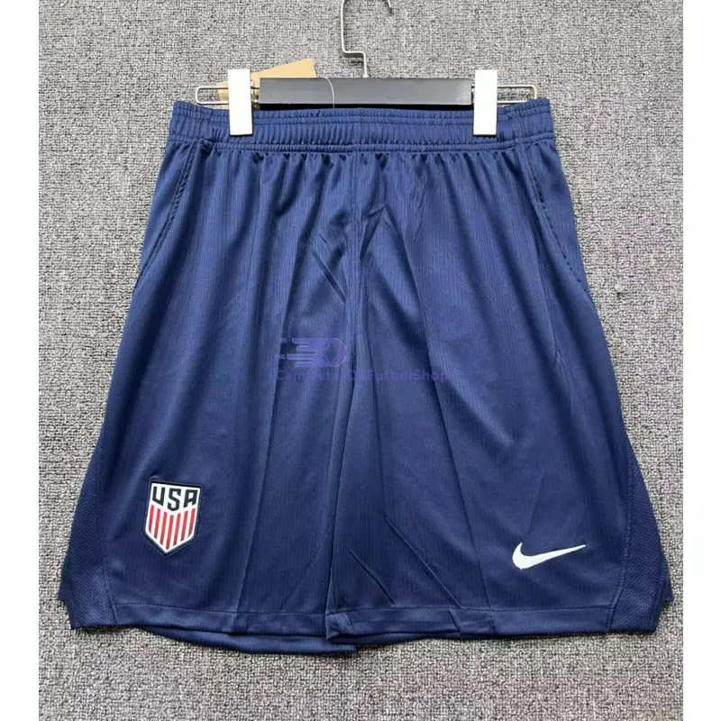 Pantalón Corto EE.UU Mundial 2026 1ª Equipación Azul Marino