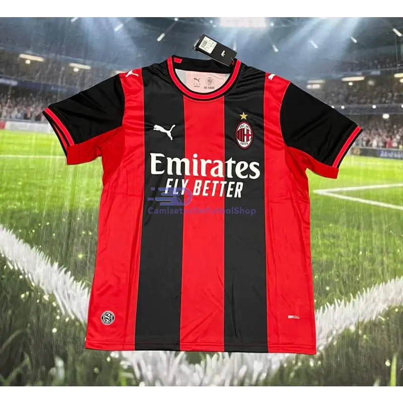 Camiseta AC Milan 2026/2027 1ª Equipación Rojo/Negro