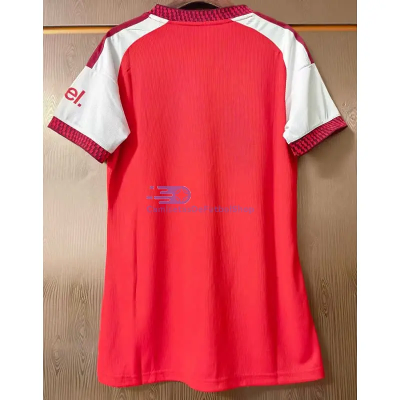 Camiseta Arsenal 2026/2027 1ª Equipación Rojo/Blanco Mujer