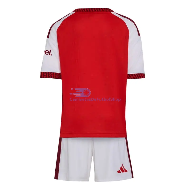 Camiseta Arsenal 2026/2027 1ª Equipación Rojo/Blanco Niño Kit