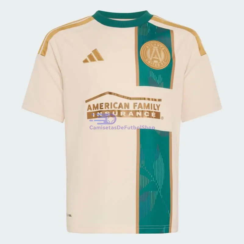 Camiseta Atlanta United 2026/2027 2ª Equipación Caqui