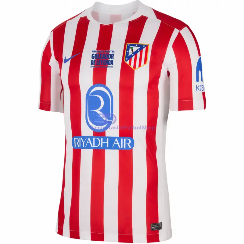 Camiseta Atlético de Madrid 2025/2026 1ª Equipación Rojo/Blanco/Azul