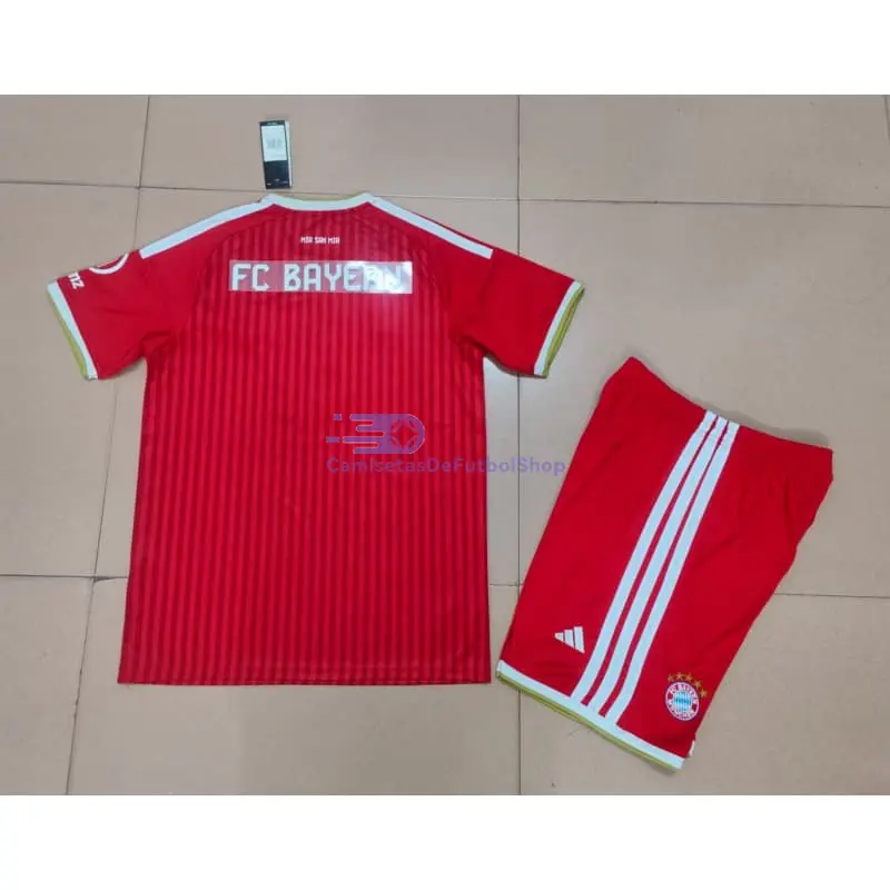 Camiseta Bayern Múnich 2026/2027 1ª Equipación Rojo Niño Kit