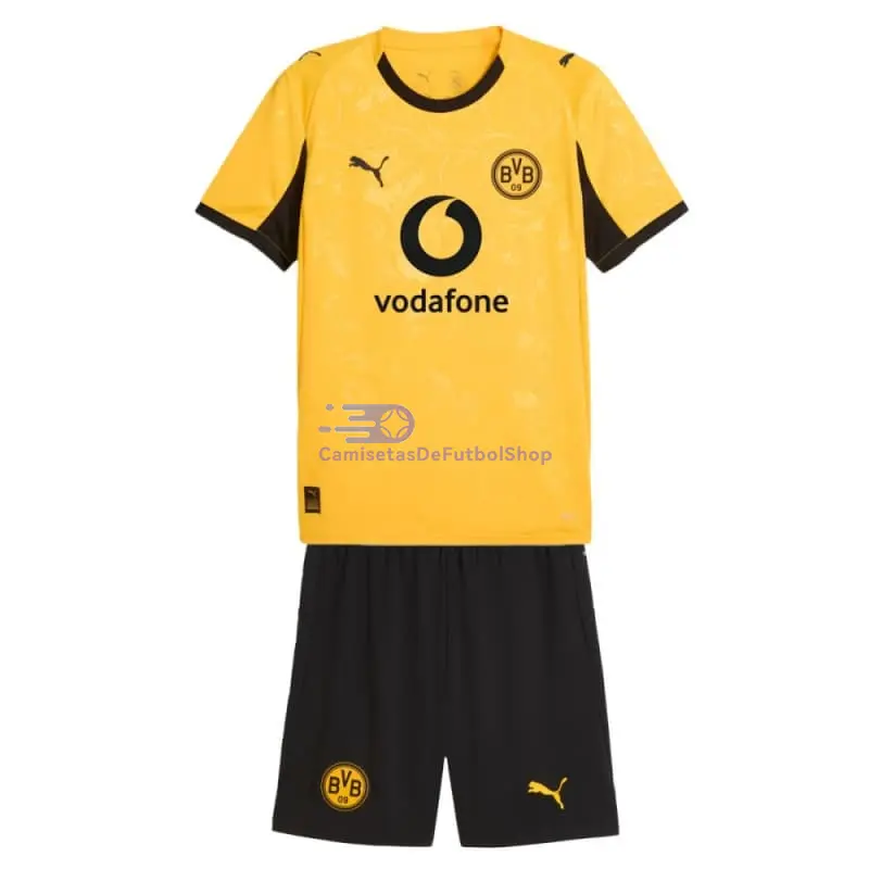 Camiseta Borussia Dortmund 2026/2027 1ª Equipación Amarillo Niño Kit
