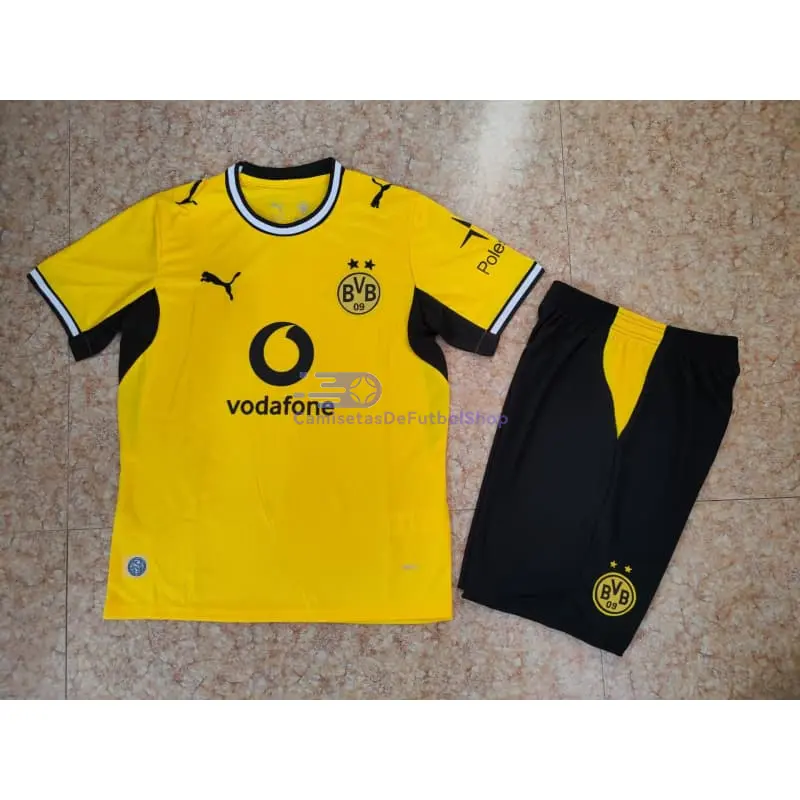Camiseta Borussia Dortmund 2026/2027 1ª Equipación Amarillo Niño Kit