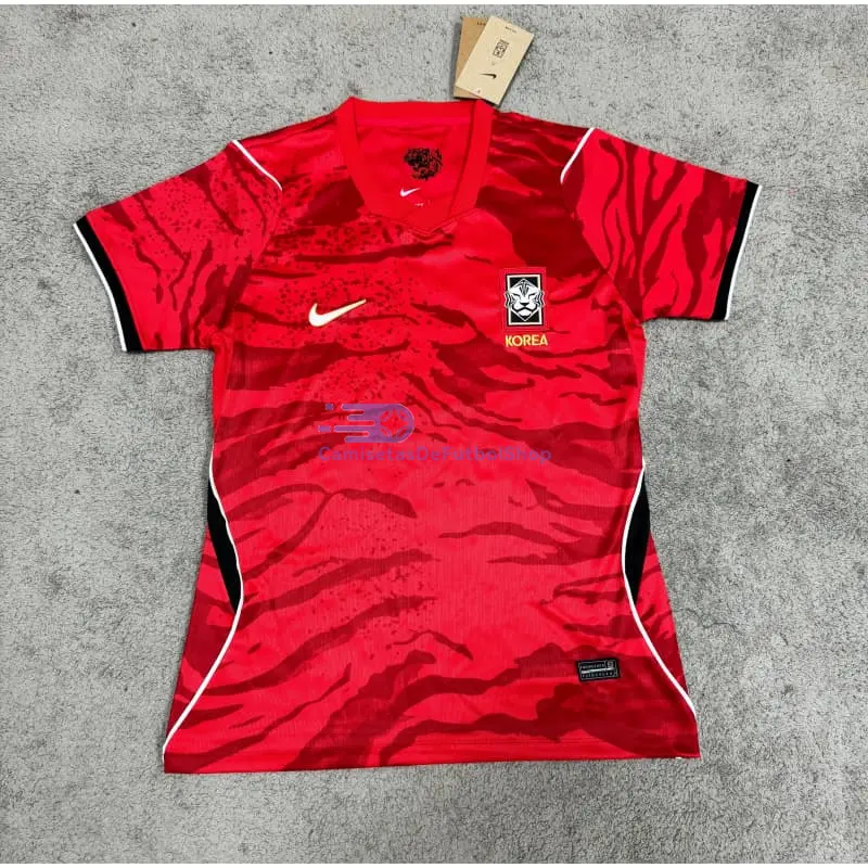 Camiseta Corea del Sur Mundial 2026 1ª Equipación Rojo Mujer