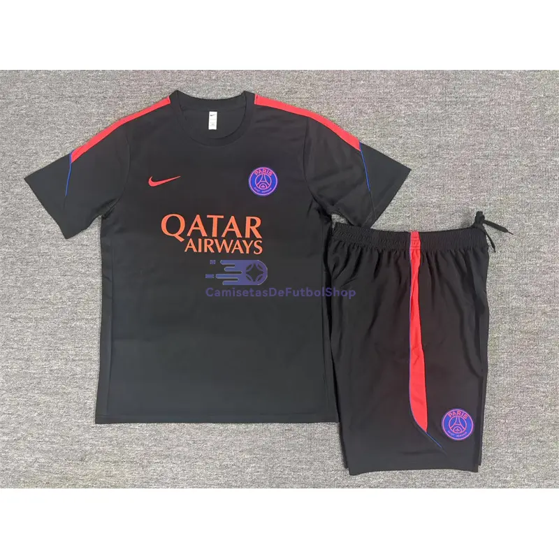 Camiseta de Entrenamiento PSG 2026/2027 Niño Kit Negro
