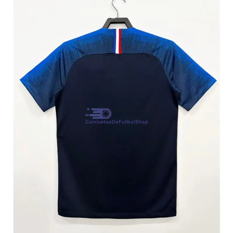 Camiseta Francia 2018 1ª Equipación Retro Azul Copa Mundial