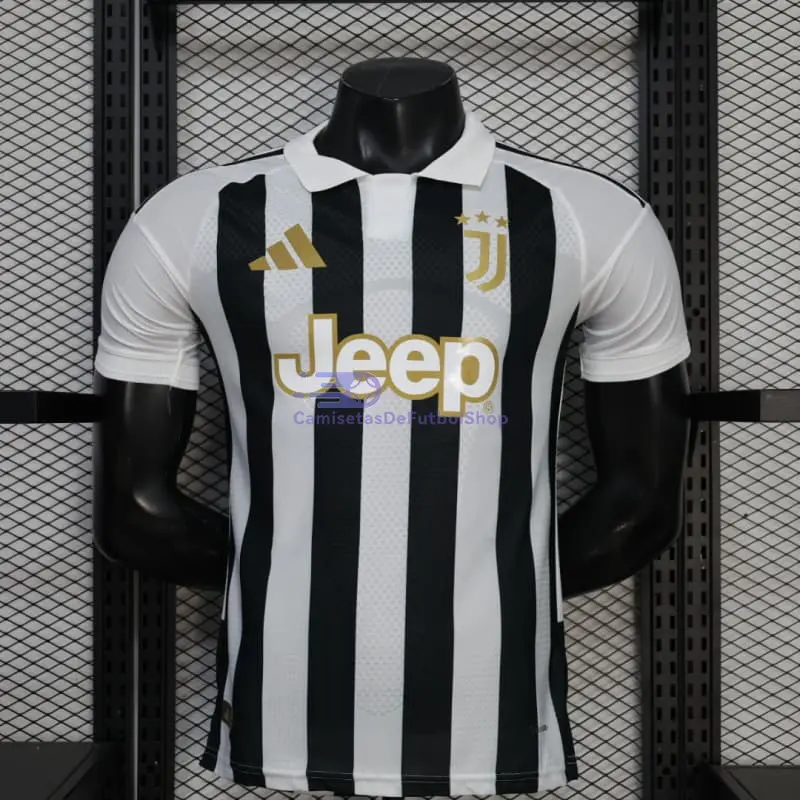 Camiseta Juventus 2026/2027 1ª Equipación Negro/Blanco (EDICIÓN JUGADOR)