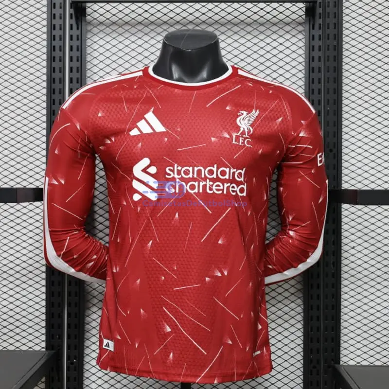 Camiseta Liverpool 2026/2027 1ª Equipación ML Rojo (EDICIÓN JUGADOR)