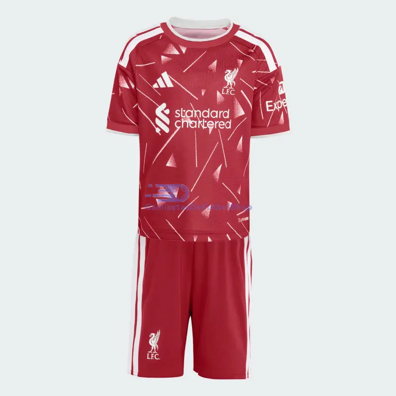 Camiseta Liverpool 2026/2027 1ª Equipación Rojo Niño Kit