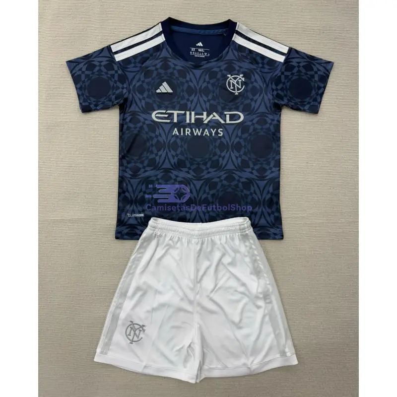Camiseta New York City 2026/2027 2ª Equipación Azul Oscuro Niño Kit